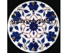  Table top with Lapislazuli flowers WIRO-1201